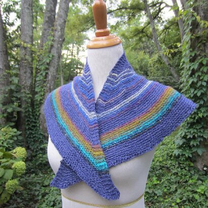 Faroenacci Shawlette - knitting pattern