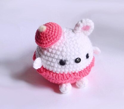 Bear Crochet Pattern with Beret