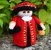 Victorian Town Crier Doll Knitting Pattern - Toy Knitting Pattern