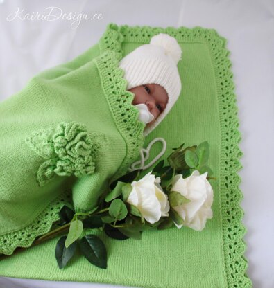 Baby blanket lace