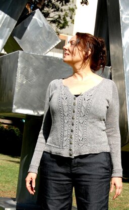 Argent cardigan