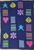 Multi Motif Cot Blanket