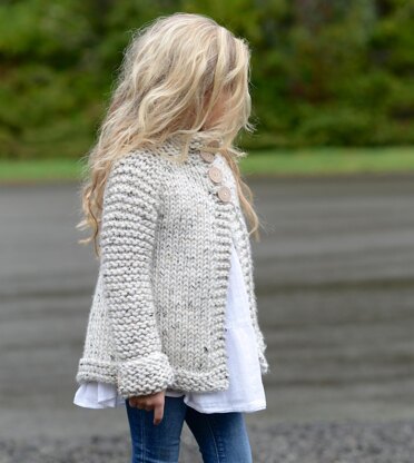 Chunky Knit Sweater - White – Purely Little