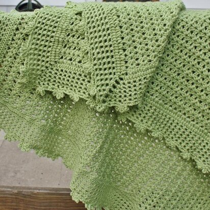 Green Cuddles Baby Blanket
