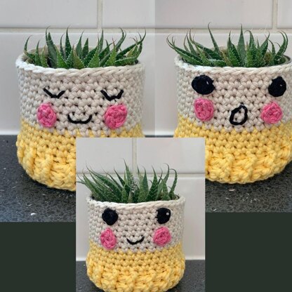 Emoji Pot Covers