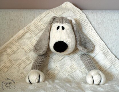 Dog Toy Baby Blanket