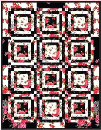 Michael Miller Fabrics Charming Fat Quarter Quilt - Downloadable PDF