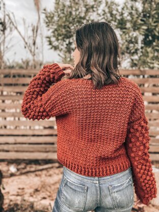 Cinnamon Bobble Jacket