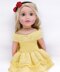 GOTZ/DaF 18" Doll Princess Belle Dress Set