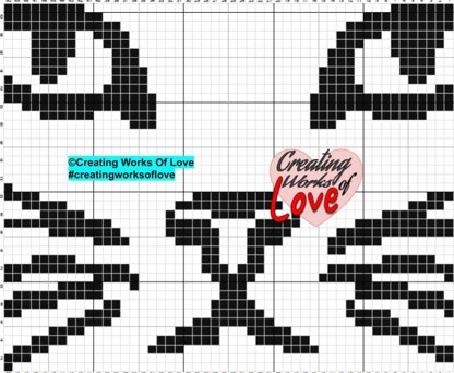 Small Cat face Stitch Graph