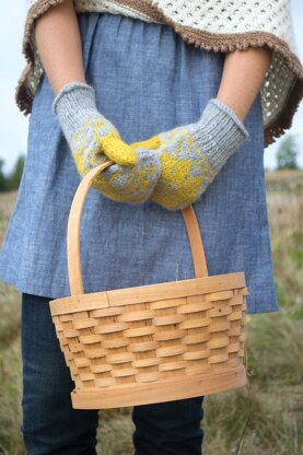 Sunflower Mittens