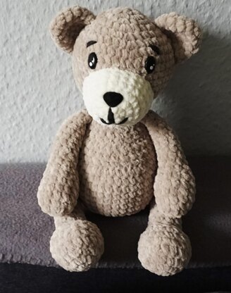 Häkelanleitung Amigurumi Teddy Tom