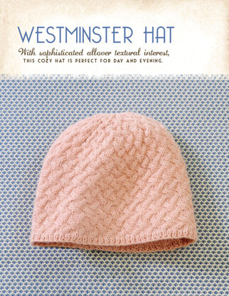 Westminster Hat in Blue Sky Fibers Royal Petites - 1253 