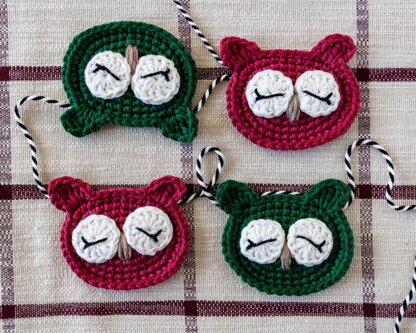 Christmas Owl Garland