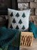 Pretty Pines Throw Pillow