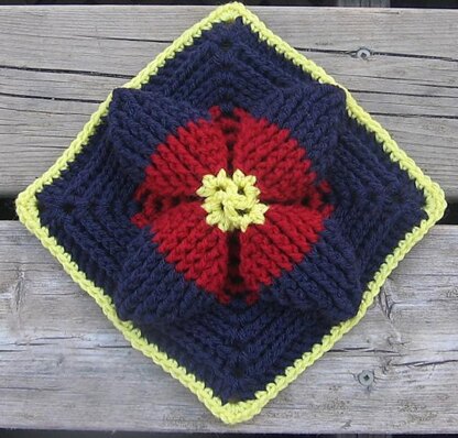 Crochet Solstice Granny Square Free Pattern - Crochet For You