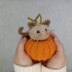 PDF Cat-kin Christmas Pumpkin KNITTING PATTERN Autumn Decoration/Bauble Dk Hanging Decoration Bauble Halloween Fall Autumn Cute Cat Moggy Ornament