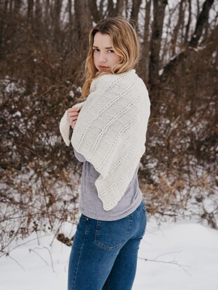 Postage Stamp Shawl