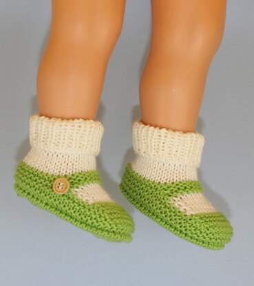 Baby One Button Sock and Slipper Booties