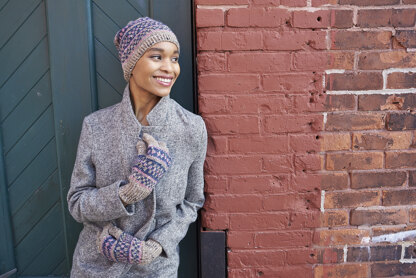 Bridgham Hat & Gloves in Berroco Providence - Downloadable PDF