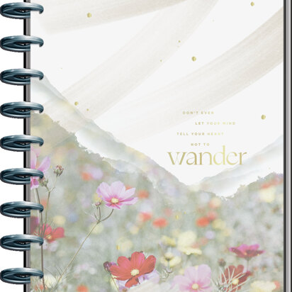The Happy Planner Let Your Heart Wander Classic 12 Month Wellness Planner