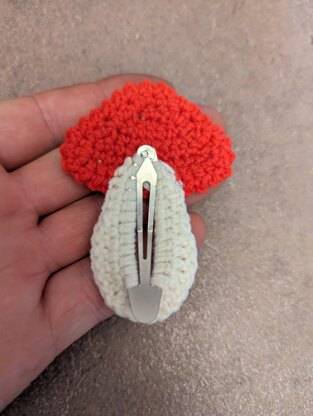 Mushroom Hair Clip