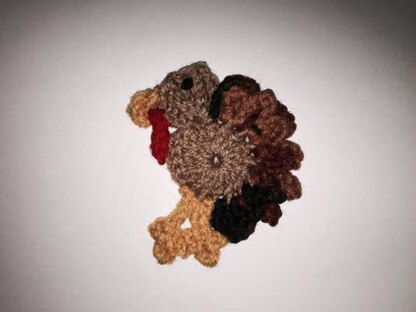 Turkey Lapel Pin