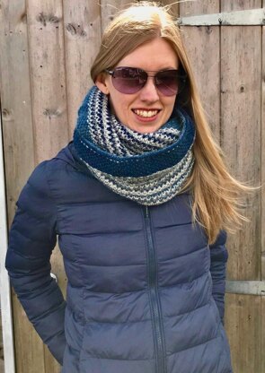 Cambria Cowl in Berroco Ultra Alpaca