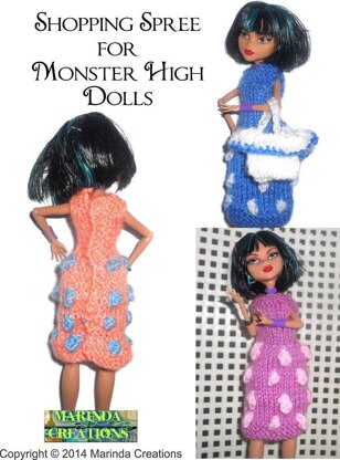 Shopping Spree for Monster High and Ever After High Dolls