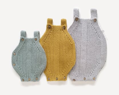 3-6 months - SNAPPY Crochet Romper