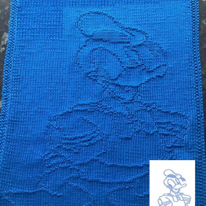 Nr. 604 Donald Duck guest towel