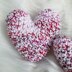 Amigurumi Heart Decor