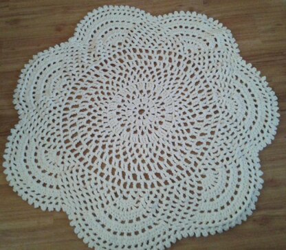 Open Flower Rug