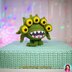 Toxic Bloom – Chibi Monster Amigurumi Pattern (PDF)