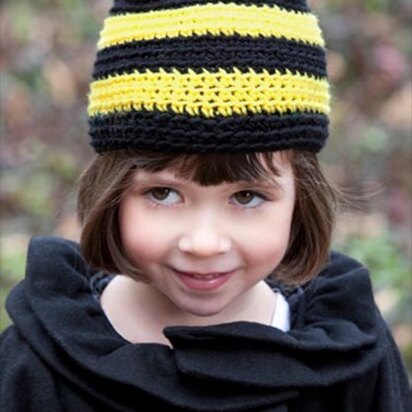 Bumblebee Hat in Red Heart Super Saver Economy Solids - LW2928
