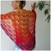 Crochet Pattern Triangle Shawl BioTronik #3 | Textured Crochet Shawl | Modern Geometric Wrap PDF