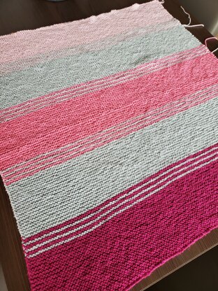 Eleanors Shades of Pink Blanket