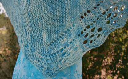 Ocean Spray Shawl