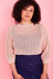 Mottled Shade Sweater - Free Jumper Crochet Pattern For Women in Paintbox Yarns Cotton 4 ply by Paintbox Yarns