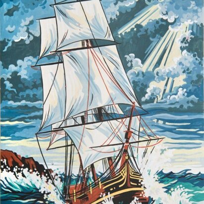 Grafitec Stormy Seas Tapestry Canvas