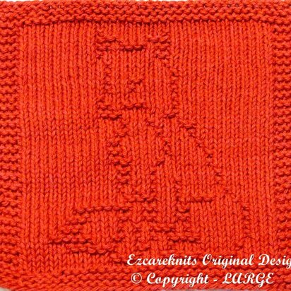 RED FOX Cloth - knitting pattern