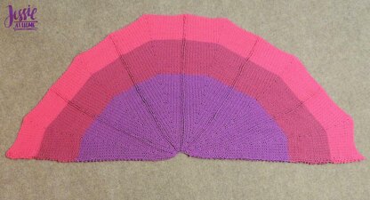 Dragon Wing Crochet Shawl