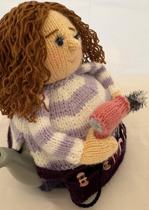 Hairdresser tea cosy