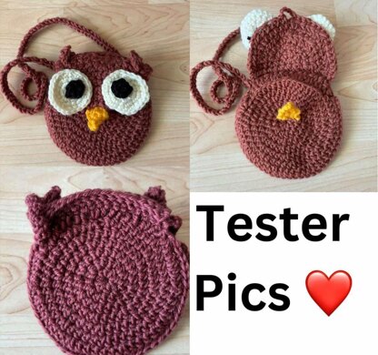 Owl Pocket Purse