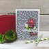 Hero Arts Cling Stamps 4.5"X5.75" - Blowing In The Wind Bold Prints