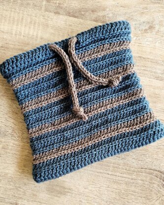 Indigo cowl