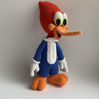 Woody Woodpecker PDF crochet pattern