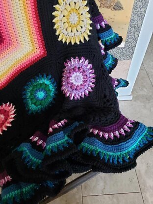 Kaleidoscope Magic Poncho Crochet Pattern and Tutorial