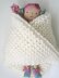 Baby Blanket. Super Chunky Knitting Pattern