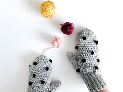 Bobble Mittens